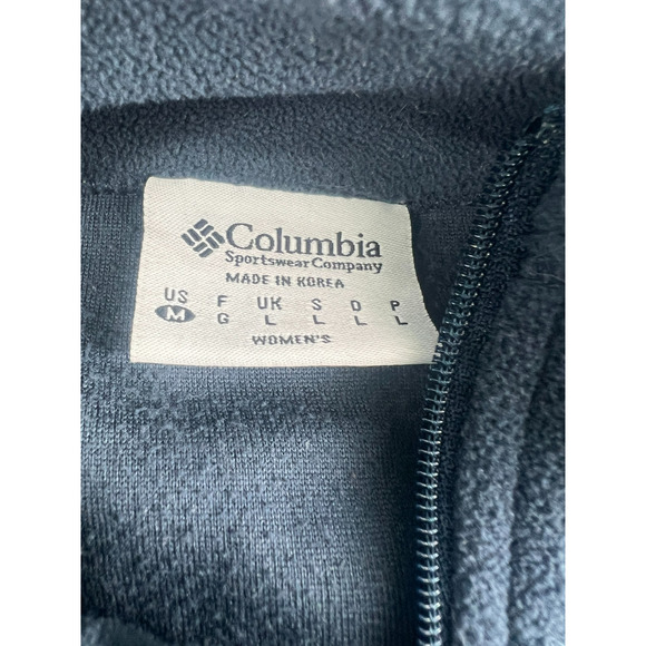 Columbia Fleece Notre Dame Sweatshirt Womens Medium Blue Pullover Sportswear - Picture 5 of 7